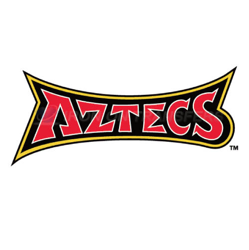 San Diego State Aztecs Logo T-shirts Iron On Transfers N6108 - Click Image to Close